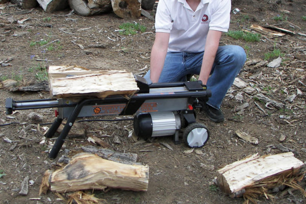 5 ton electric log splitter